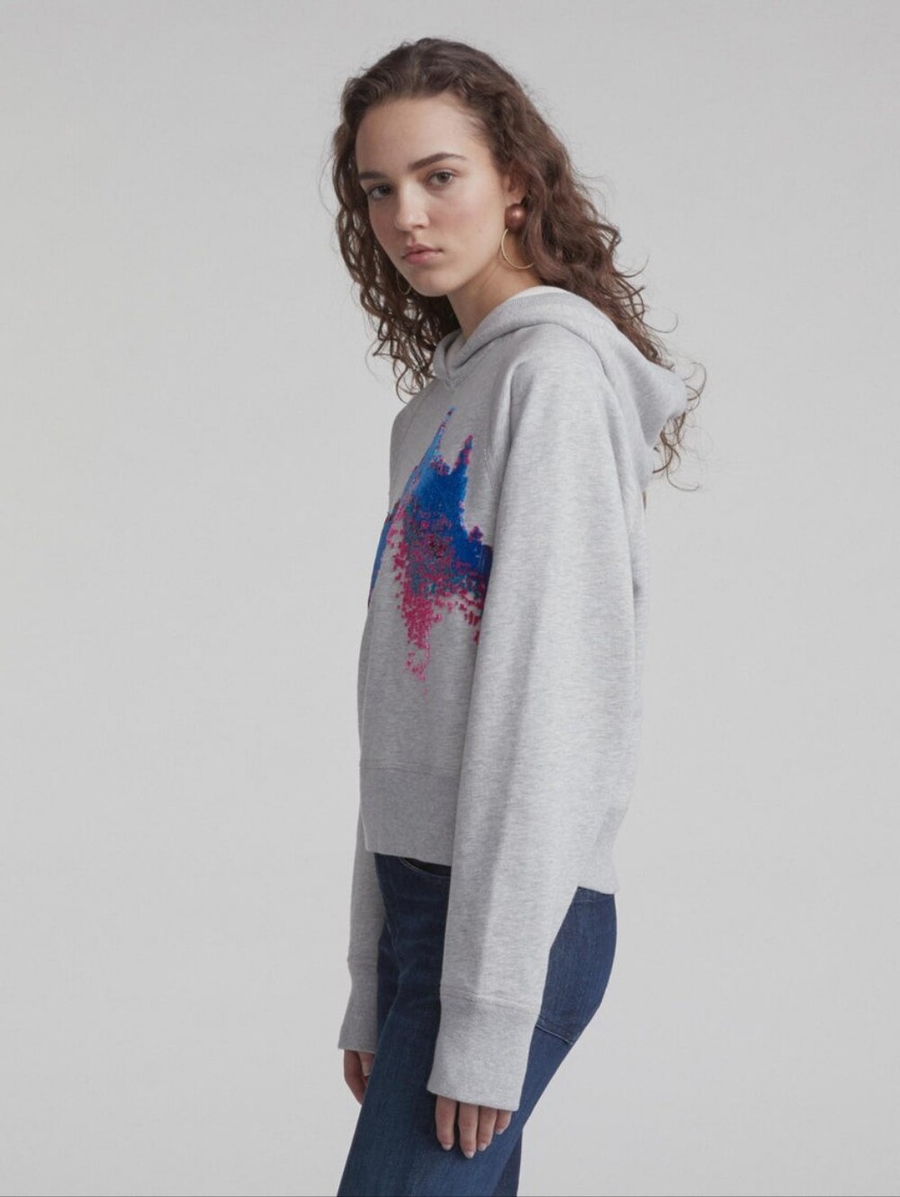 Rag & Bone 0SONAR RACER HOODIE - Picture 4 of 5